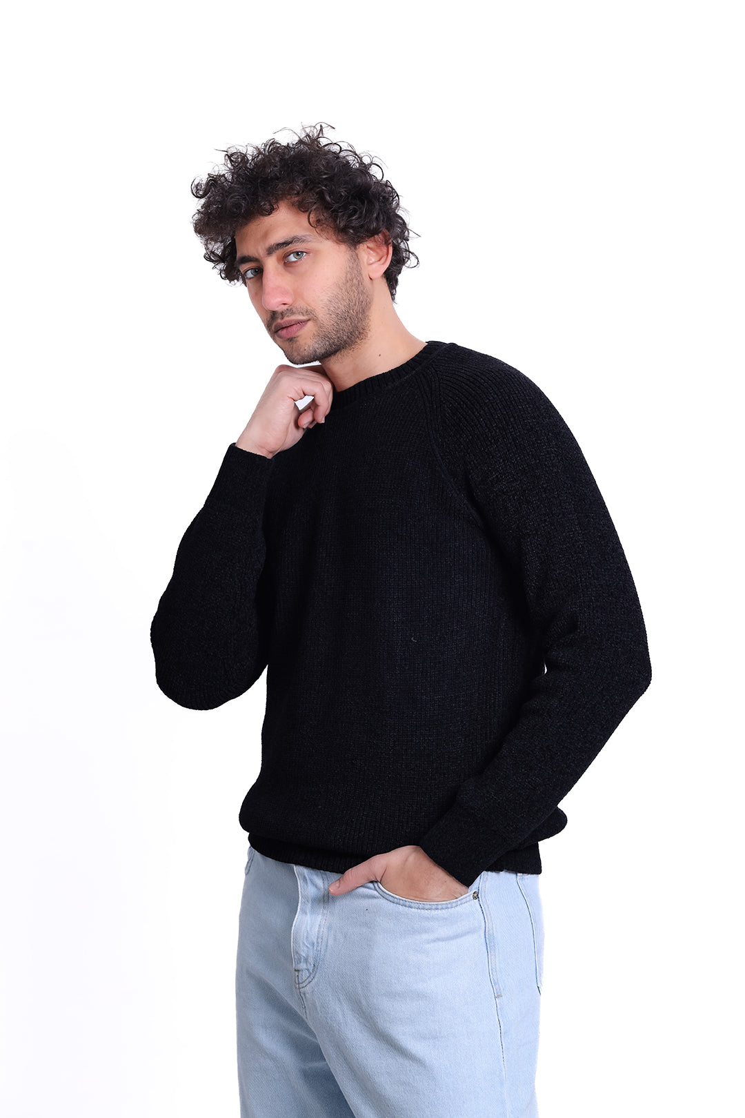 Knitwear Pullover Textured Classic MANS 1225