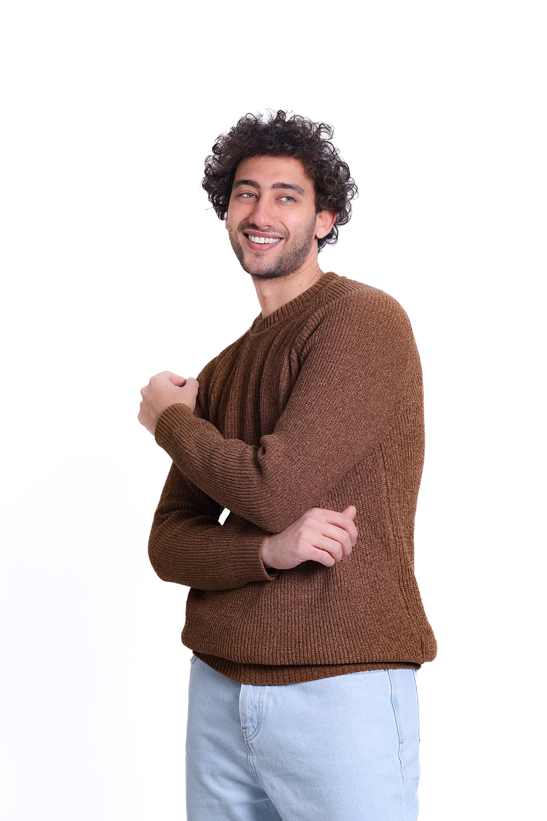 Knitwear Pullover Textured Classic MANS 1225