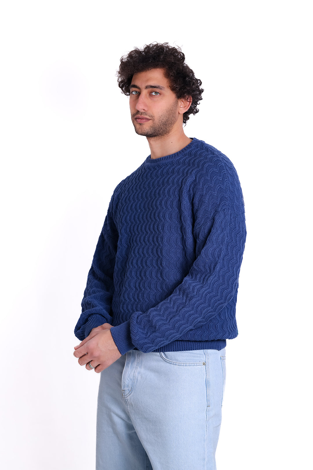Knitwear Pullover Wave Knit MKA