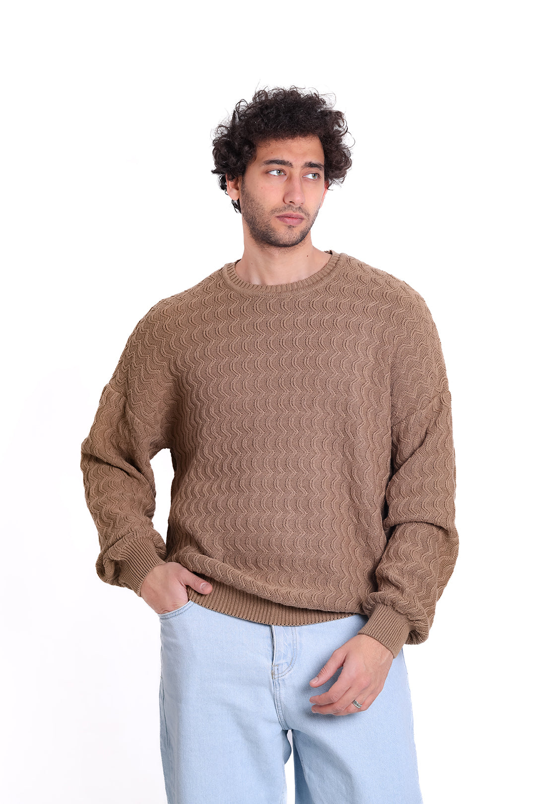 Knitwear Pullover Wave Knit MKA