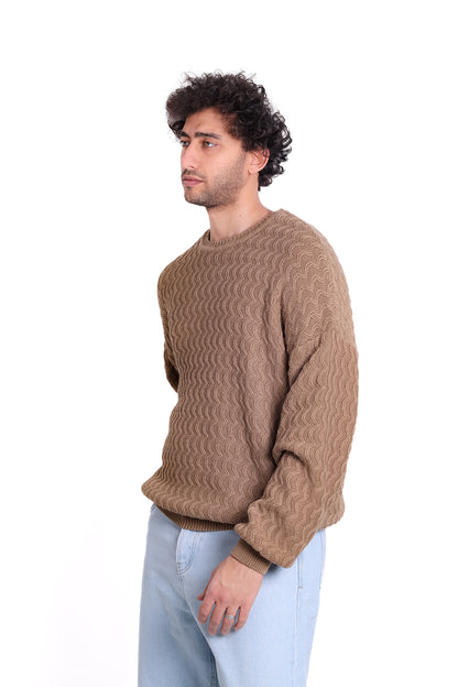 Knitwear Pullover Wave Knit MKA
