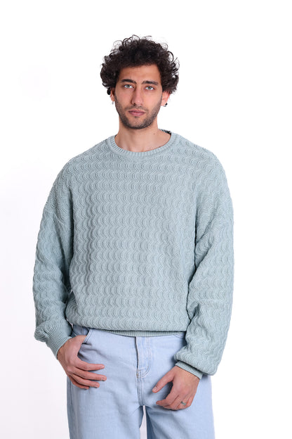 Knitwear Pullover Wave Knit MKA