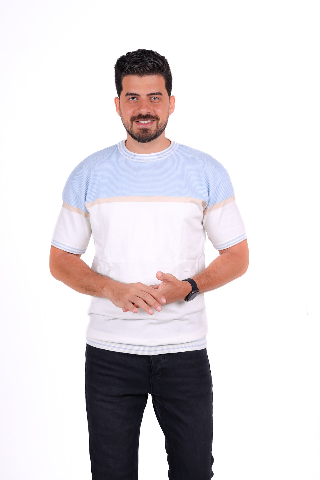 Knitwear Round T_Shirt MHS01