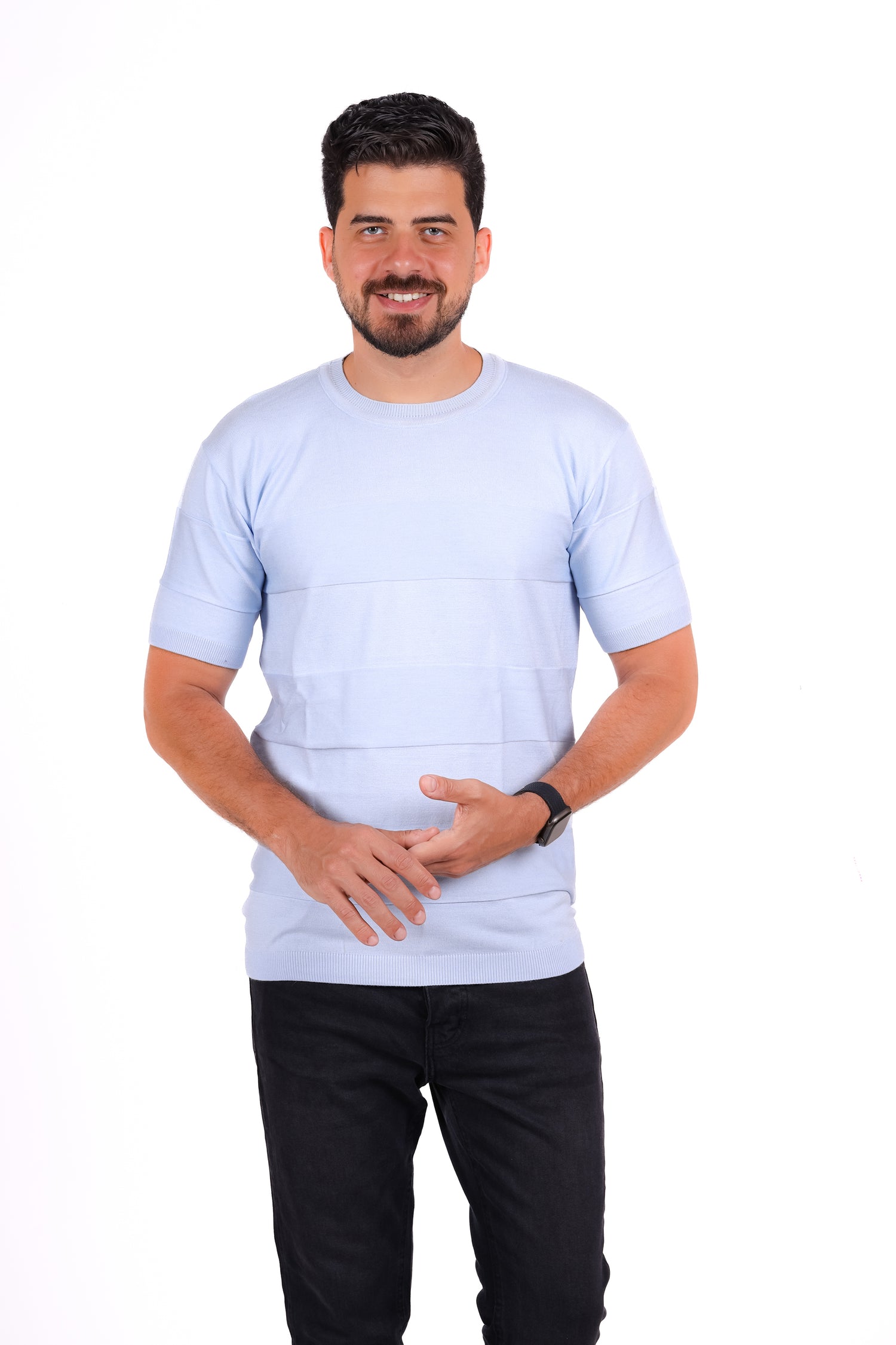 Knitwear Round T_Shirt MHS04