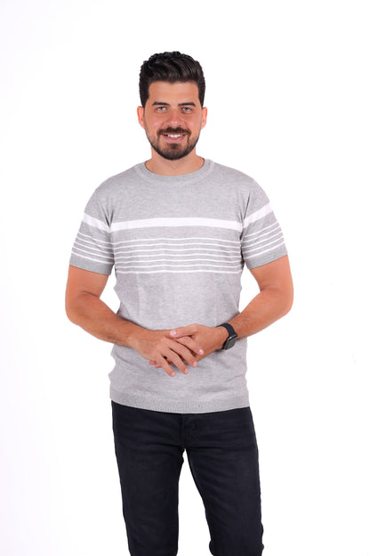 Knitwear Round T_Shirt MHS09