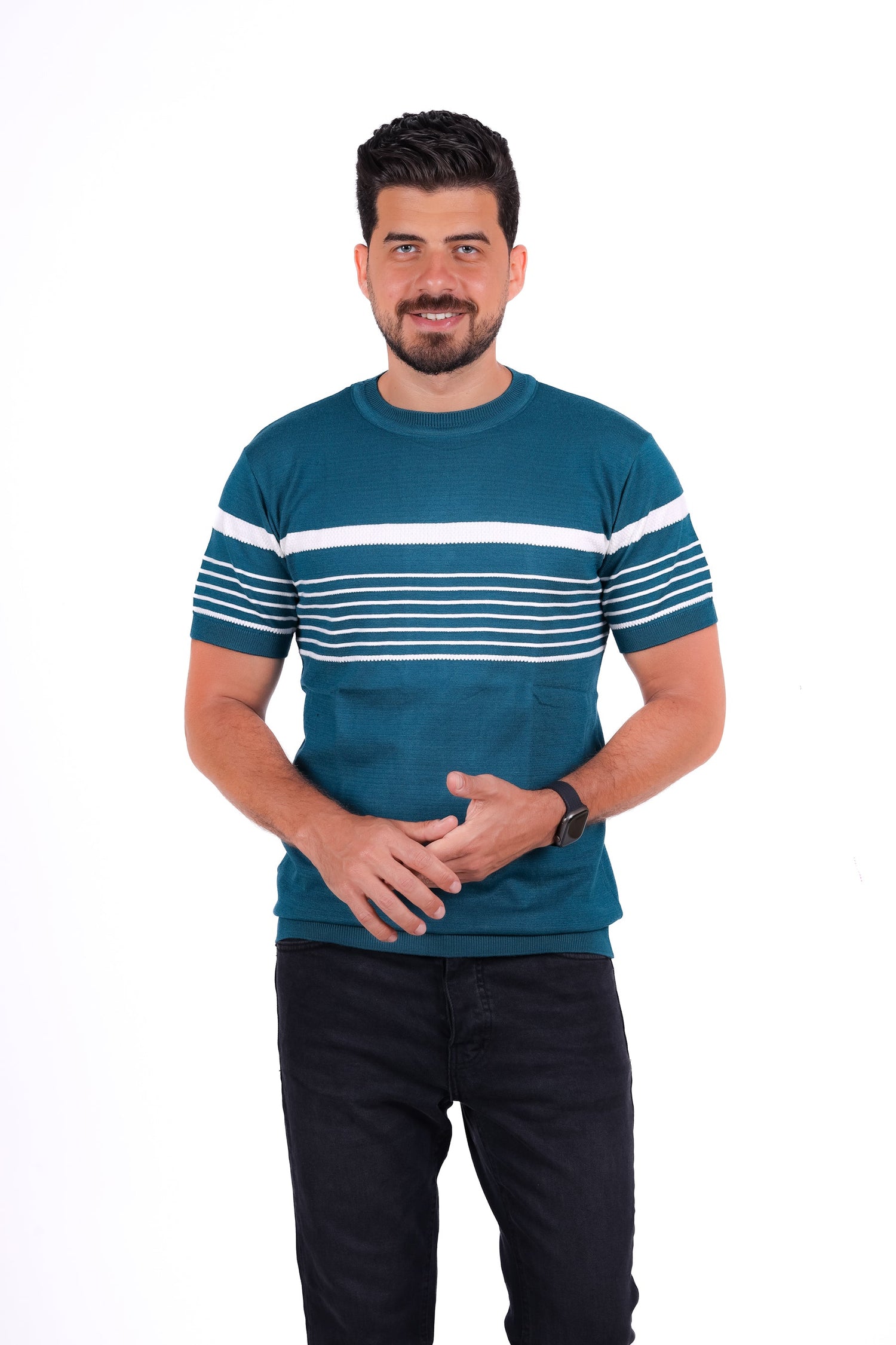 Knitwear Round T_Shirt MHS09