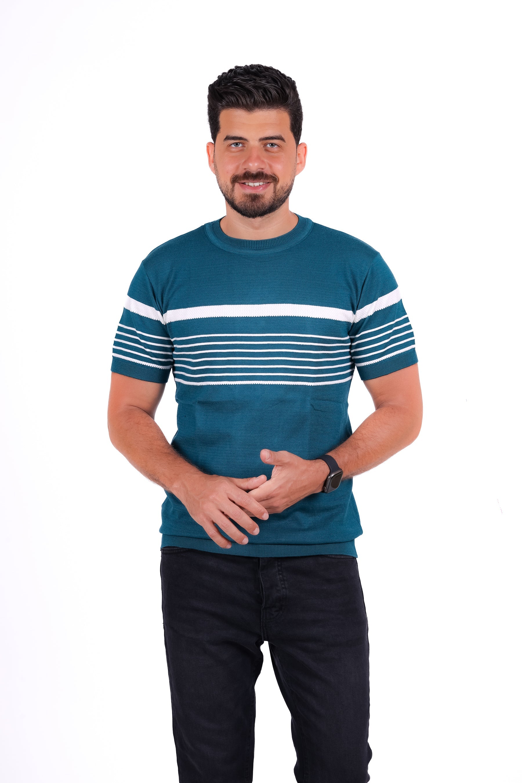 Knitwear Round T_Shirt MHS09