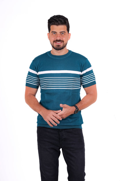 Knitwear Round T_Shirt MHS09