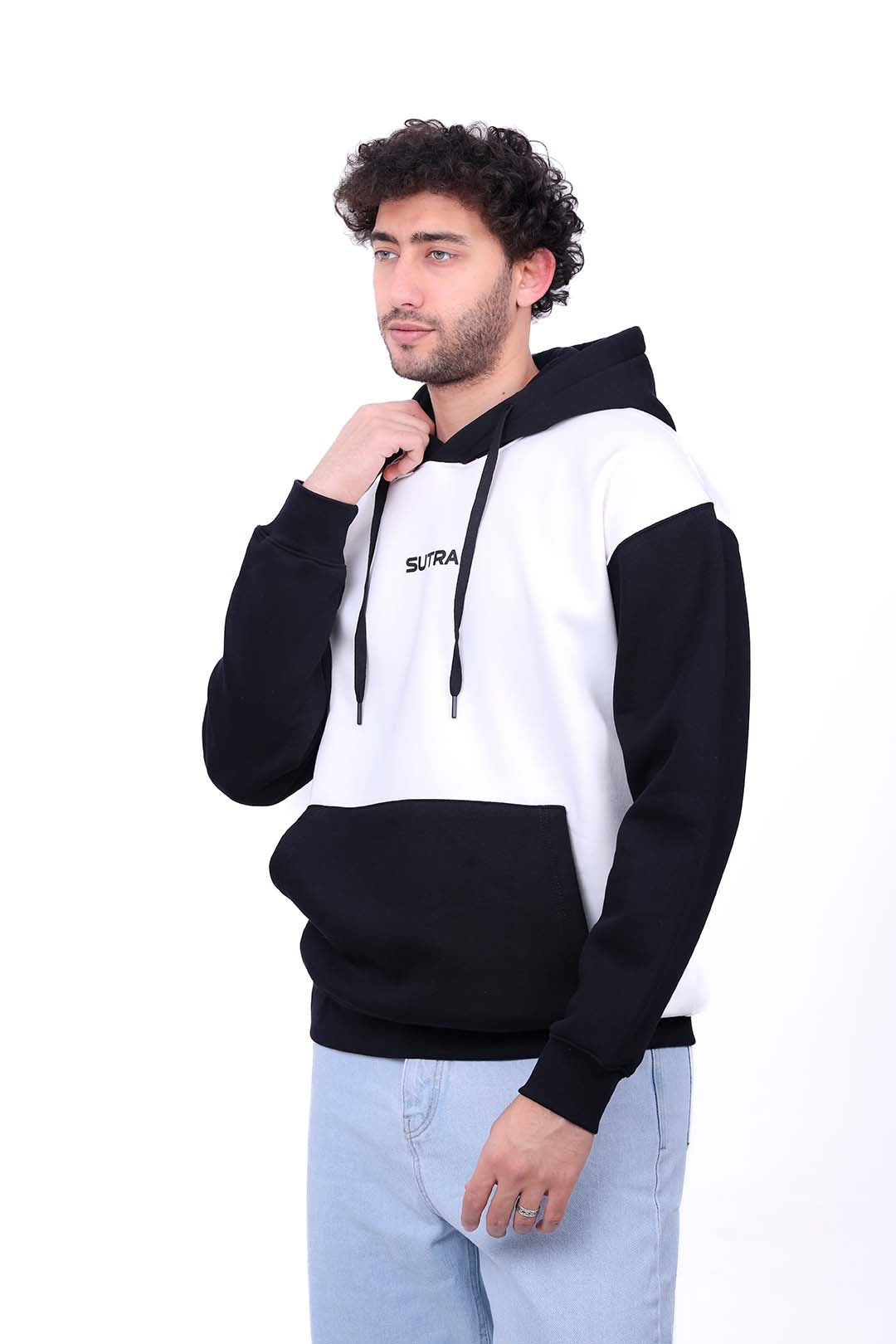 Milton Hoodie Two Color Sweatshirt Printed SUTRA