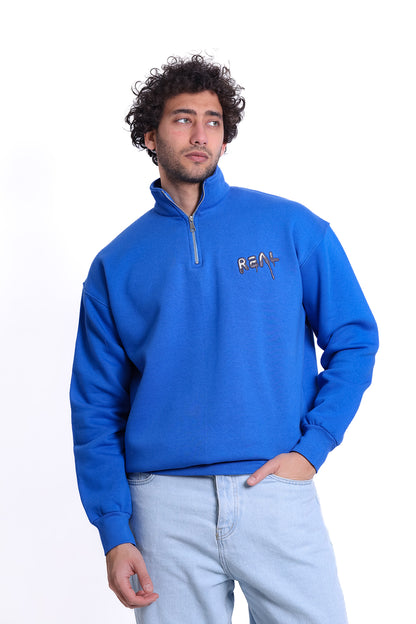 Milton Half Zipped Printed Pocket Real 1225