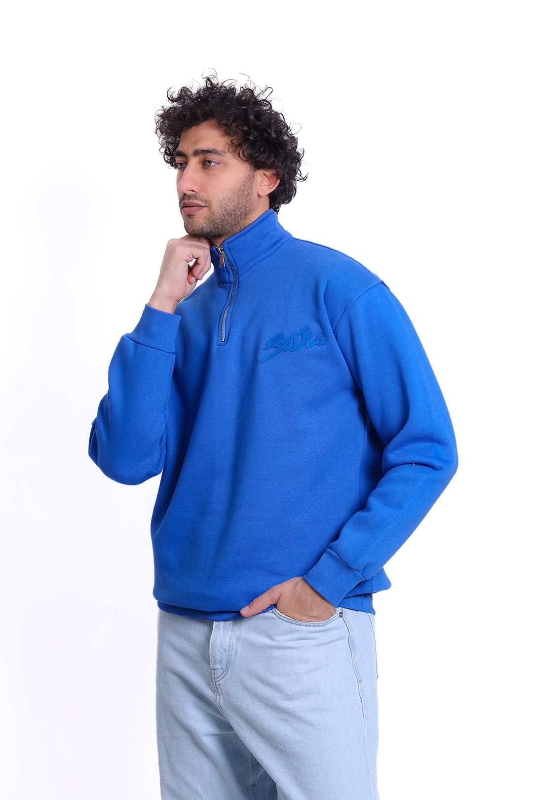 Milton Half Zipped Rapper Pocket Sutra 1225