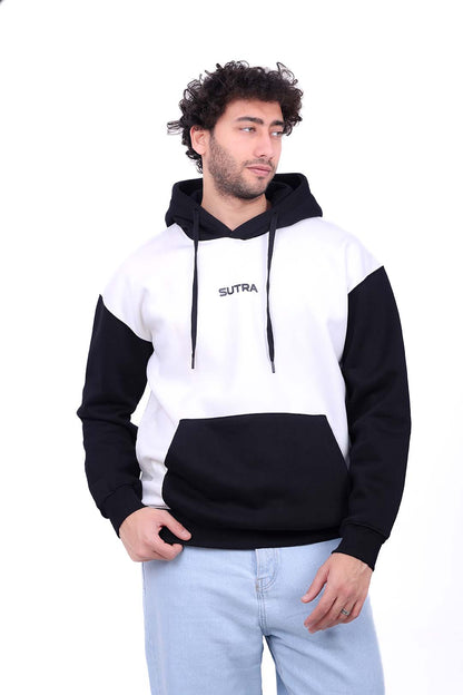 Milton Hoodie Two Color Sweatshirt Printed SUTRA