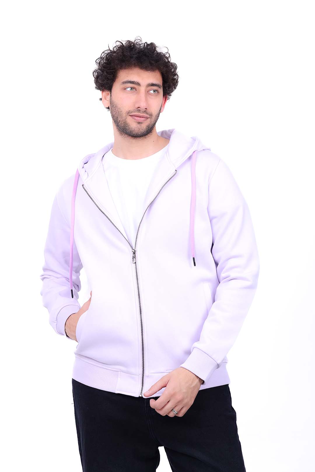Milton Hoodie Zipped Sweatshirt