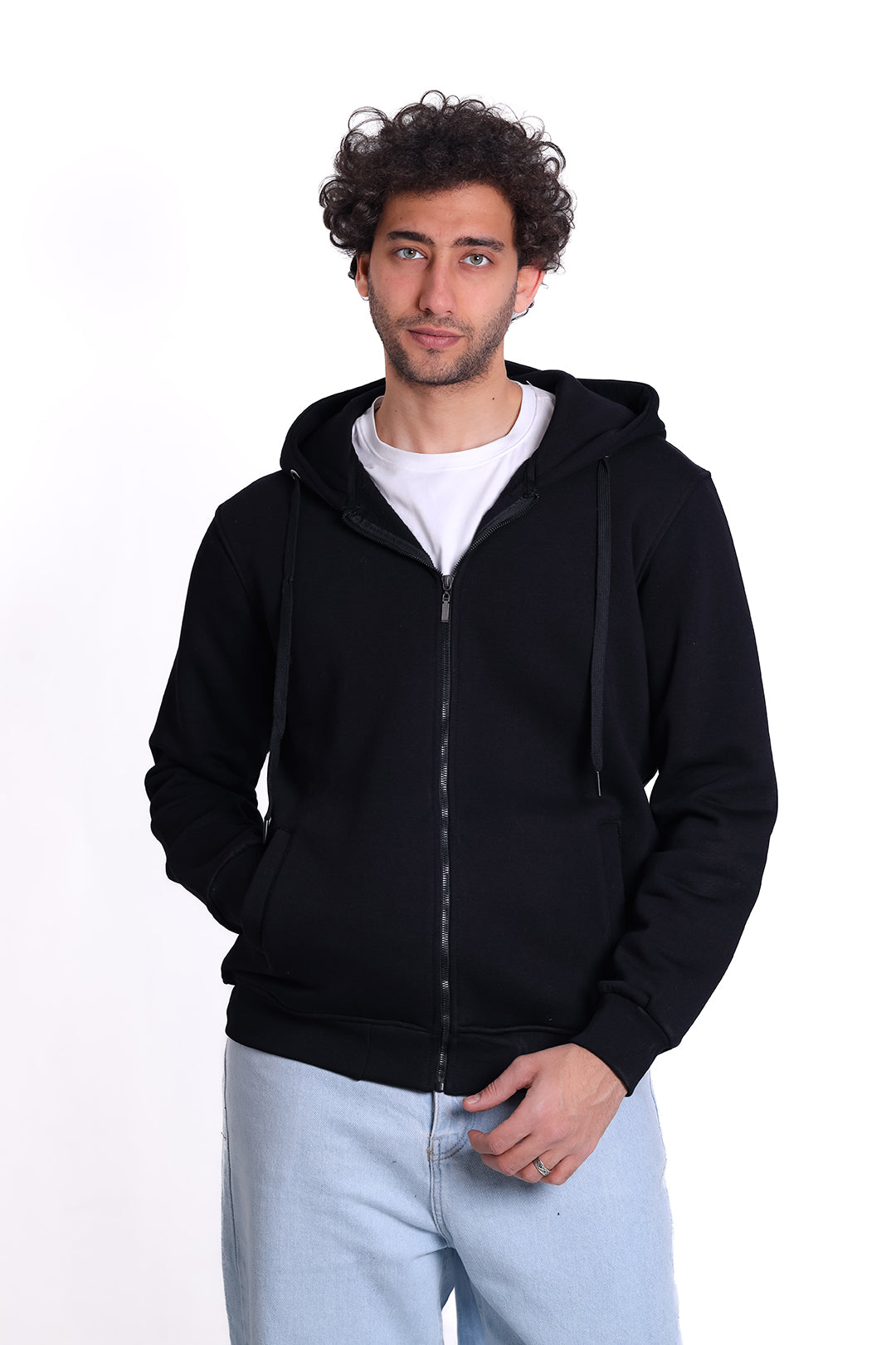 Milton Zipped Hoodie Basic 101225 WL