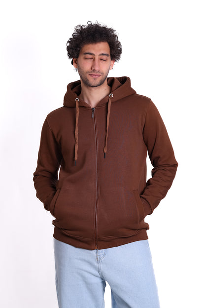 Milton Zipped Hoodie Basic 101225 WL