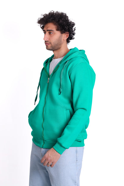 Milton Zipped Hoodie Basic 101225 WL