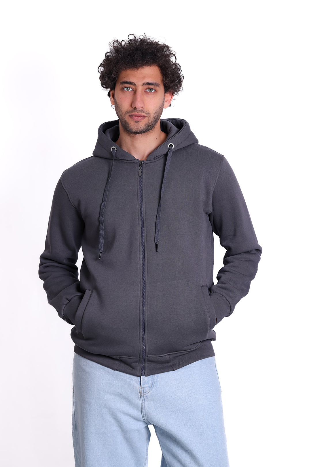 Milton Zipped Hoodie Basic 101225 WL