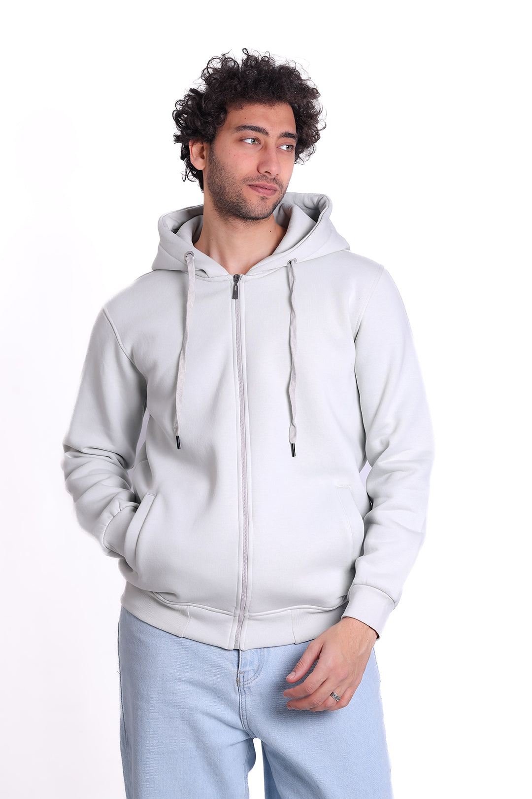 Milton Zipped Hoodie Basic 101225 WL