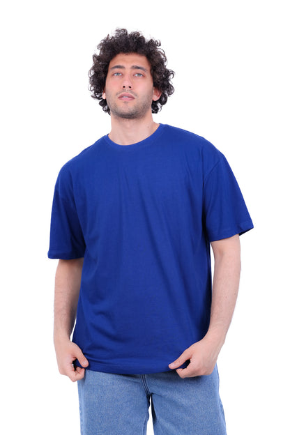 Over Size Polivar Cotton Basic T_Shirt