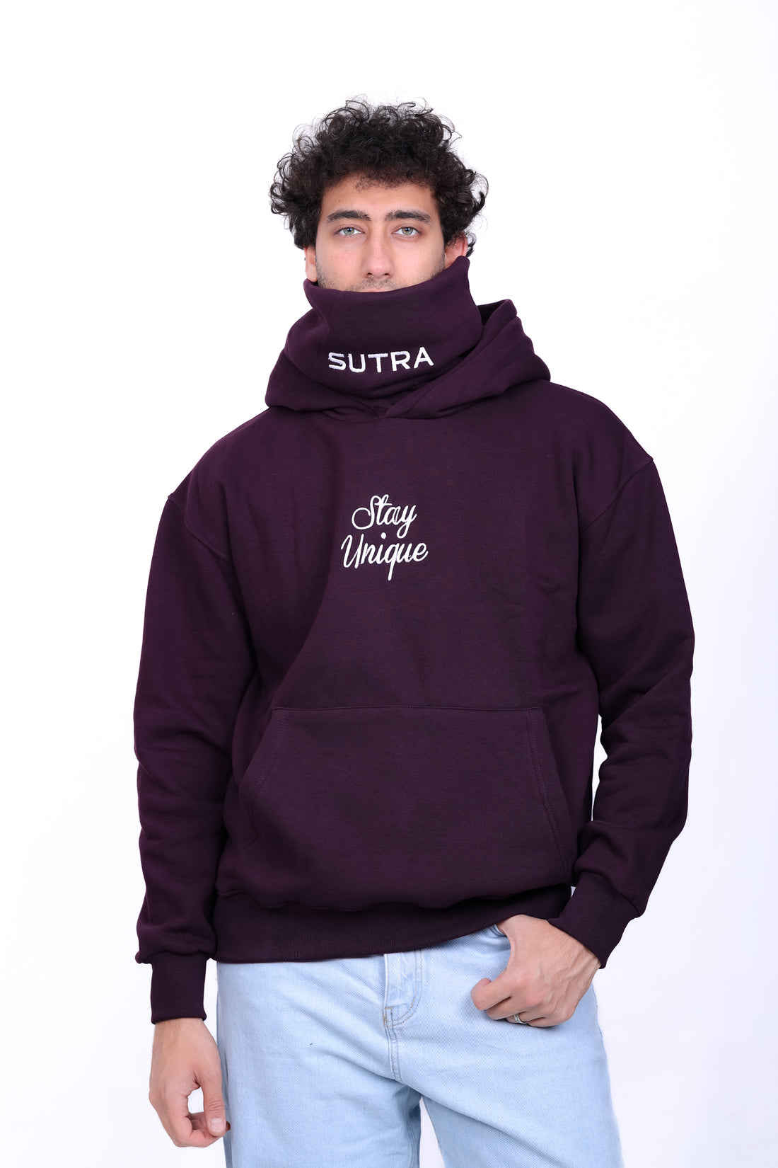 Over Size Hoodie High Neck Coller PR_Stay Uniqe
