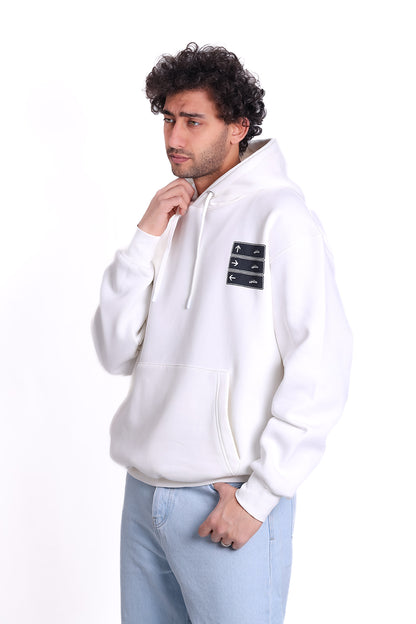 Over Size Milton Hoodie Printed Ma3lesh