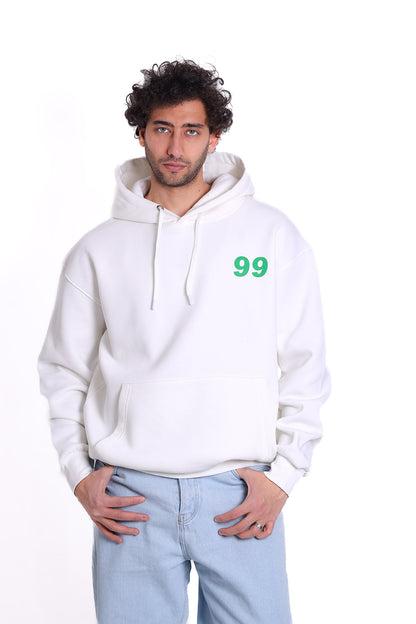 Over Size Milton Hoodie Printed NUM99