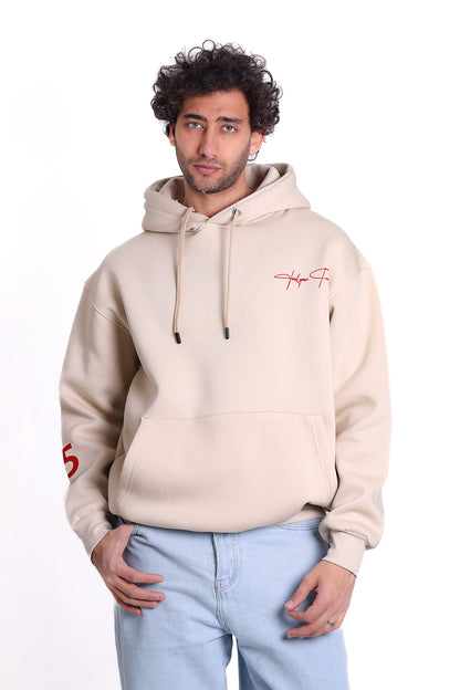 Over Size Milton Hoodie Printed Race Winner 1225