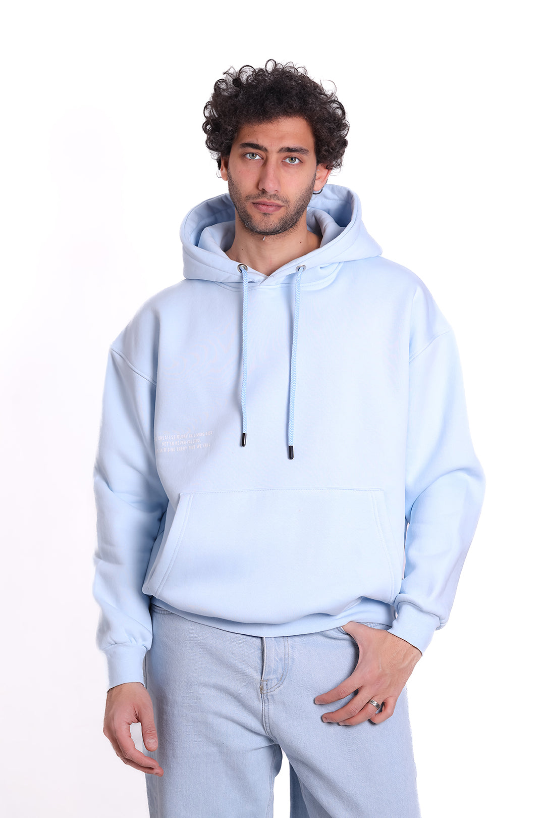 Over Size Milton Hoodie Printed Youth Culture 1225