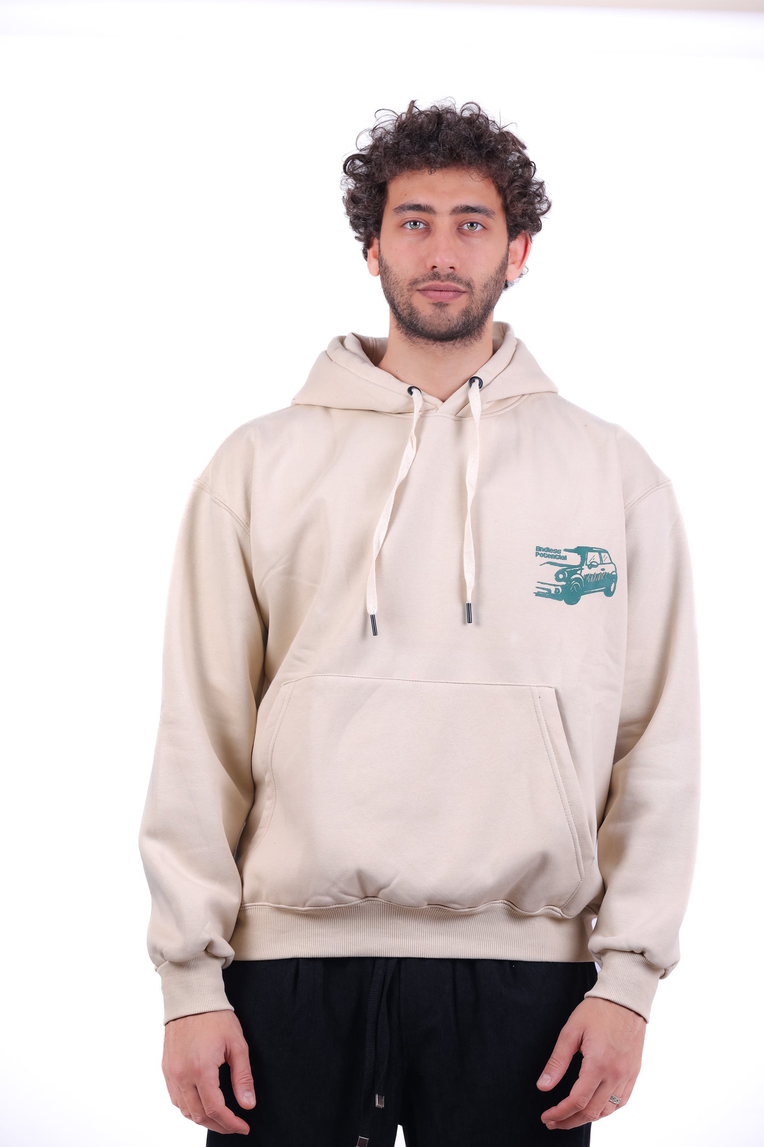 Over Size Milton Hoodie Sweatshirt Printed Endless