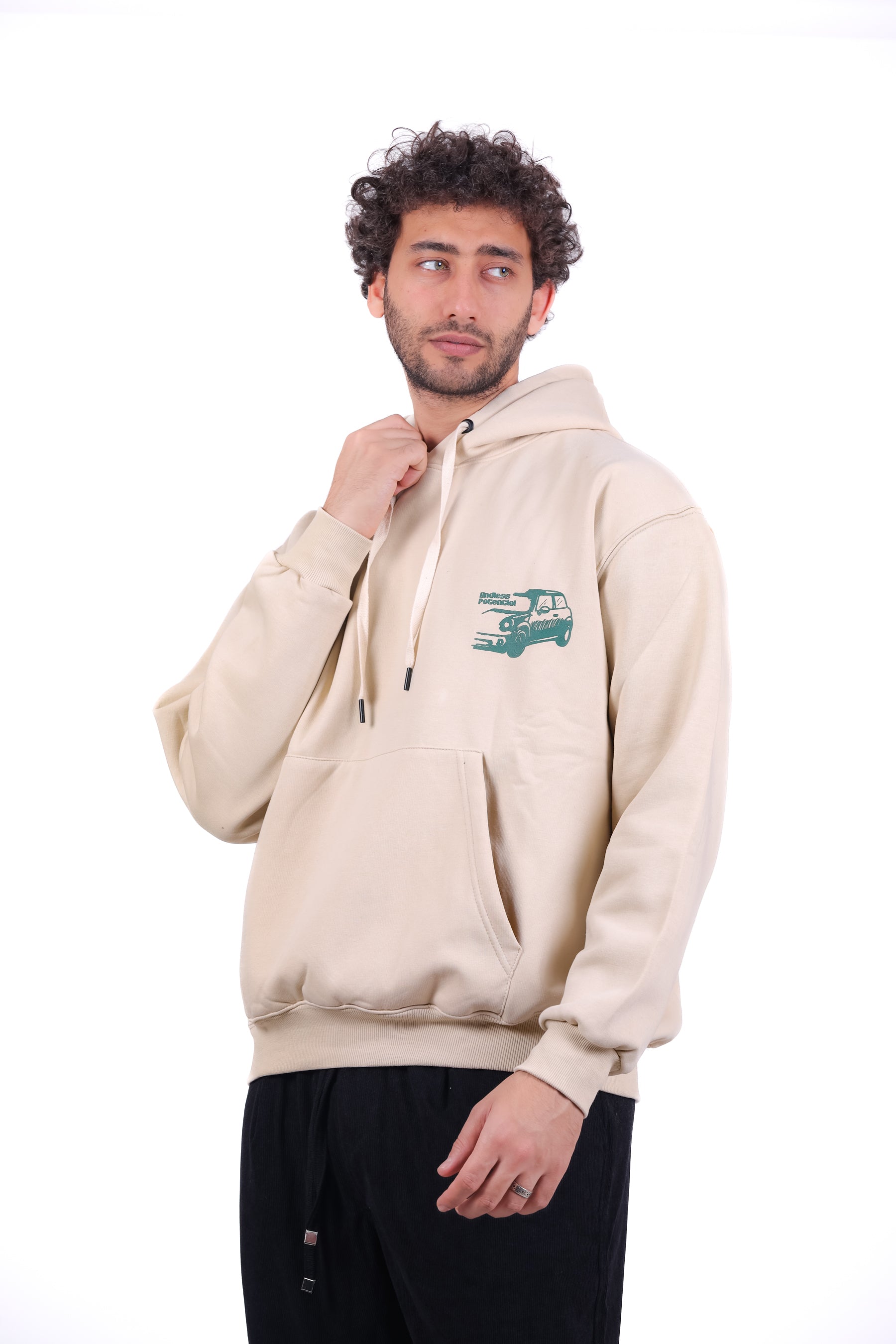 Over Size Milton Hoodie Sweatshirt Printed Endless