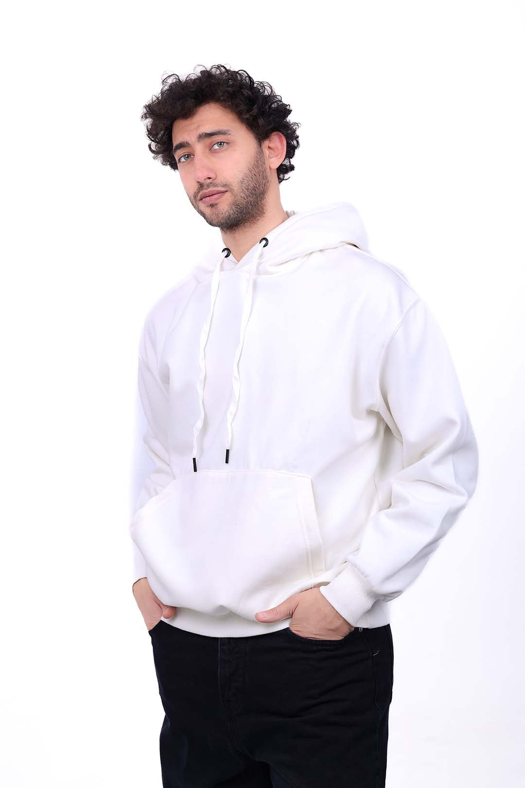 Over Size Milton Hoodie Sweatshirt Printed CHANGE