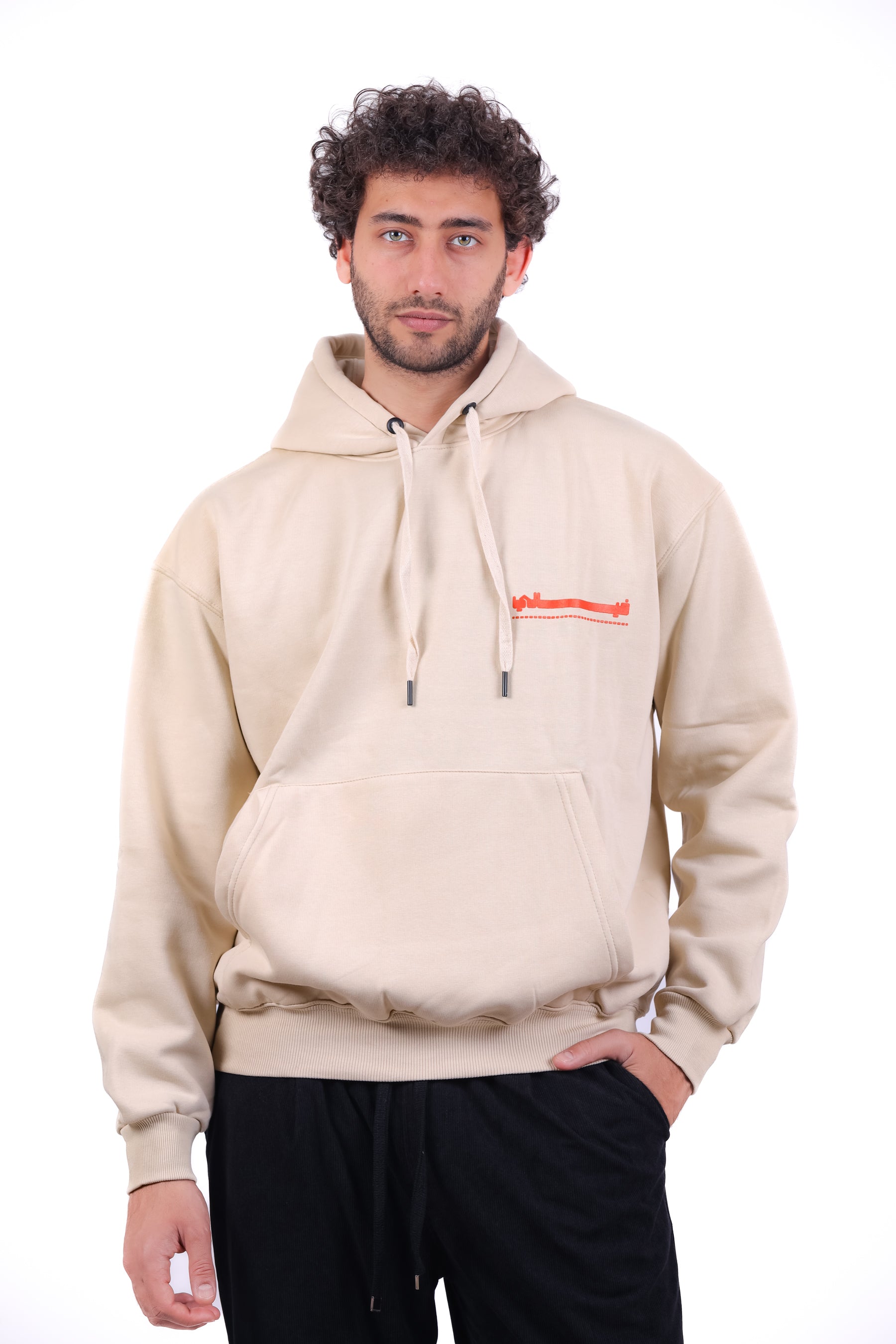 Over Size Milton Hoodie Sweatshirt Printed Fantasy