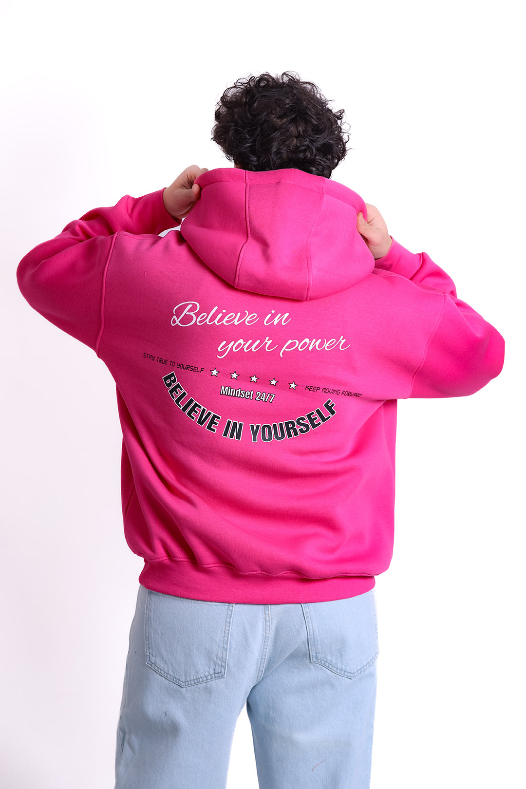 Over Size Milton Hoodie Sweatshirt Printed Mindset 0126