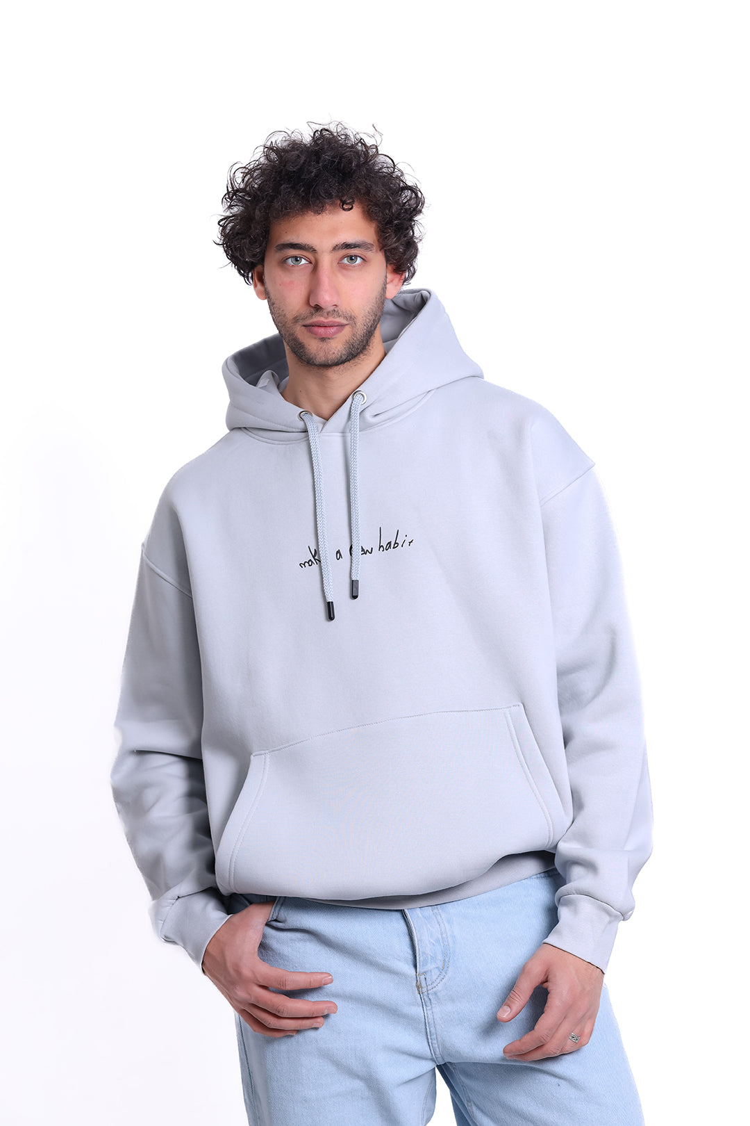 Over Size Milton Hoodie Sweatshirt Printed New Habit 25