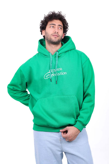 Over Size Milton Hoodie Sweatshirt Printed Over Perfection