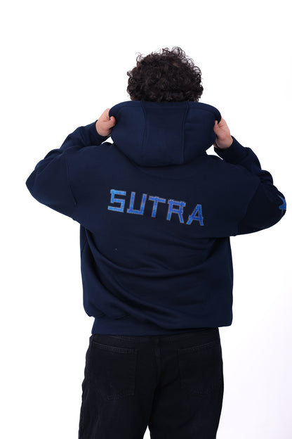 Over Size Milton Hoodie Sweatshirt Printed Sutra Stars