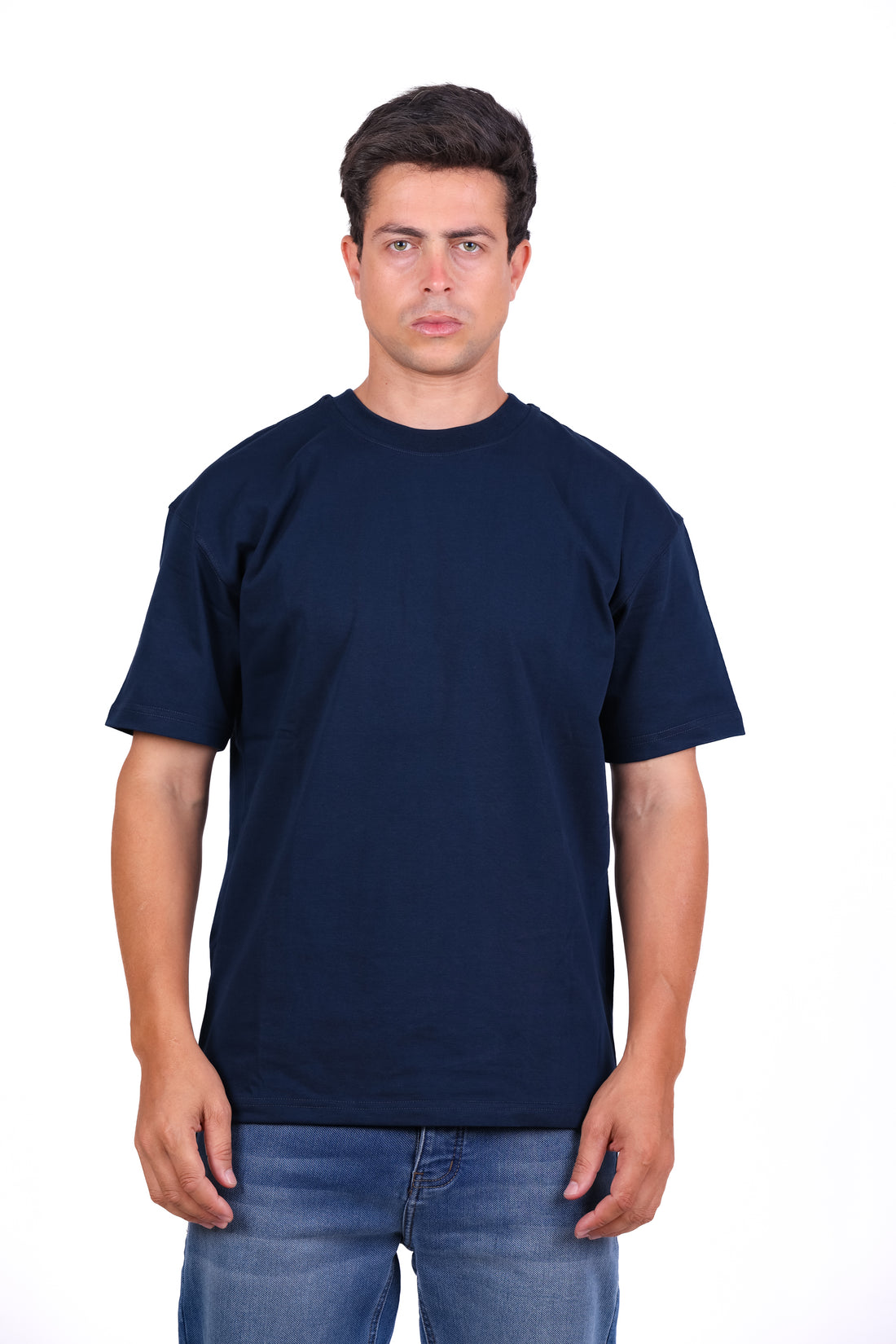 Over Size Polivar Cotton Basic T_Shirt