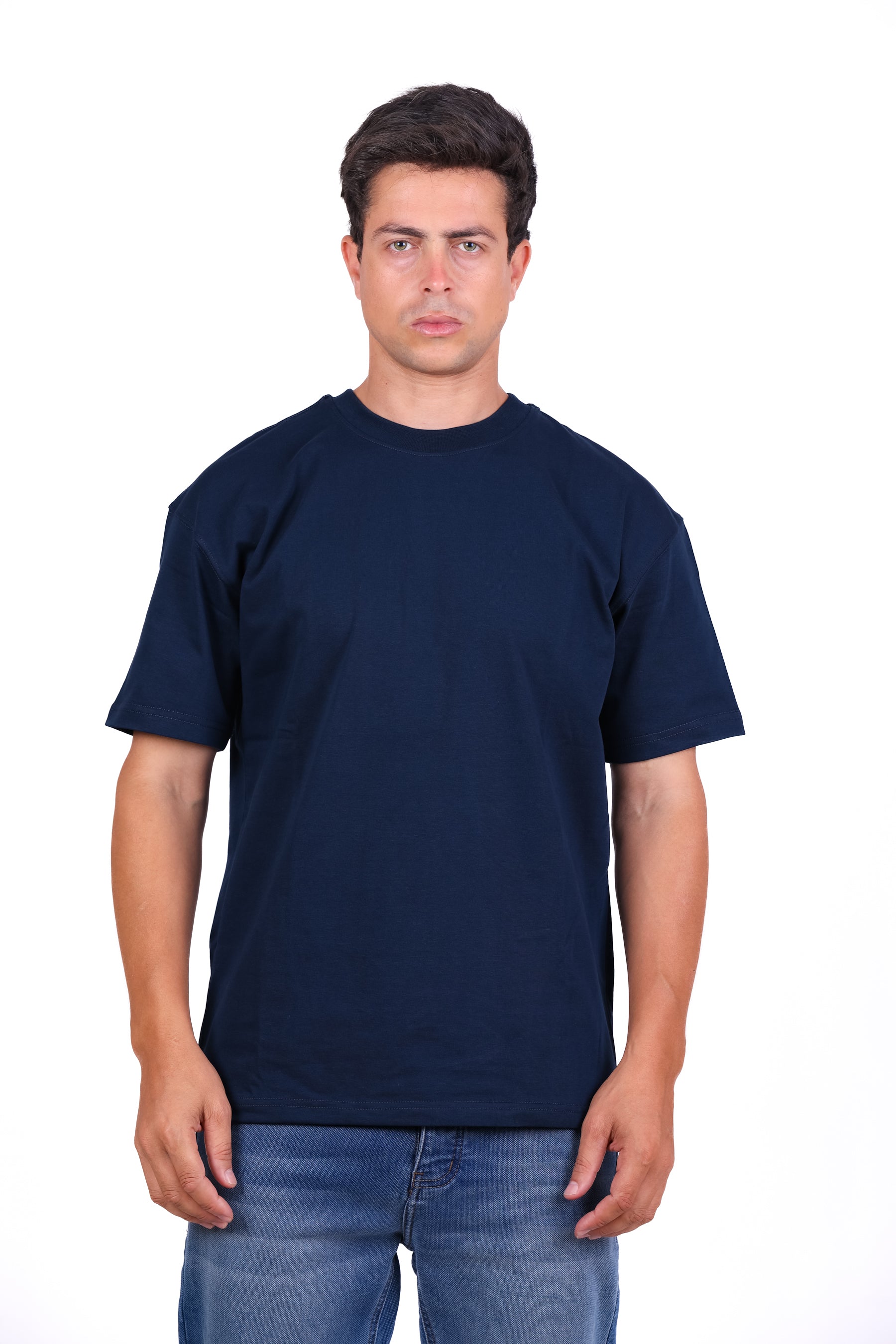 Over Size Polivar Cotton Basic T_Shirt