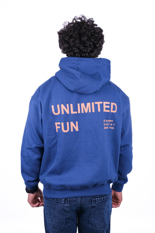 Over Size Milton Hoodie Sweatshirt Printed Unlimited