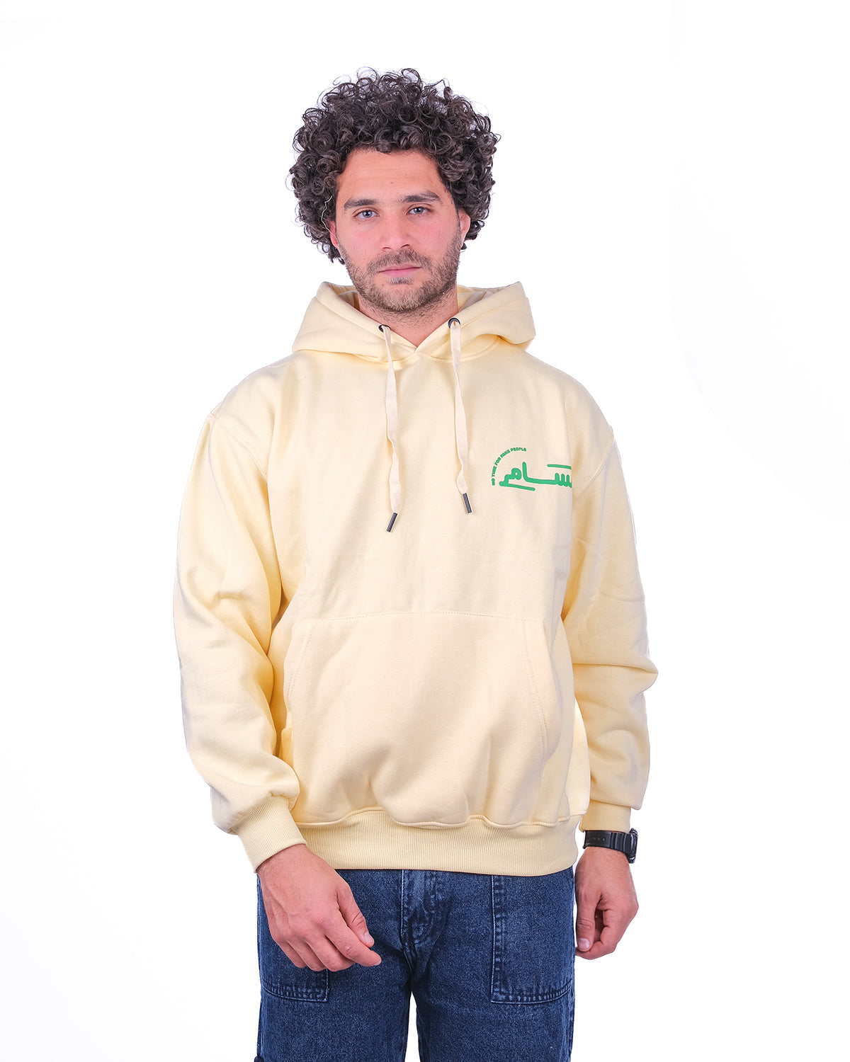 Over Size Milton Hoodie Sweatshirt Printed No Time