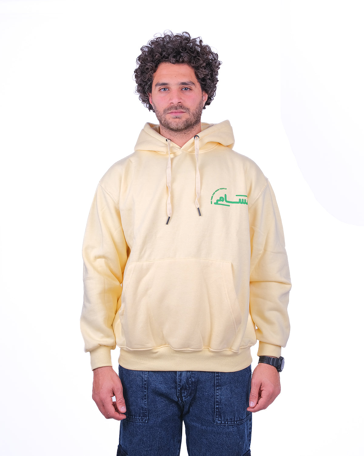 Over Size Milton Hoodie Sweatshirt Printed No Time
