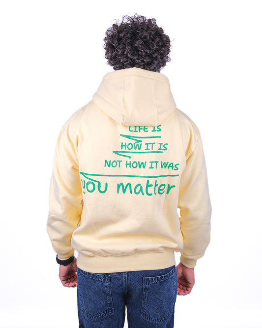 Over Size Milton Hoodie Sweatshirt Printed Matter