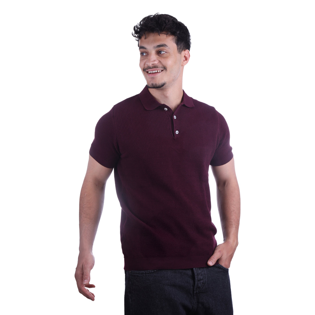 Patterned Polo Cookies Button