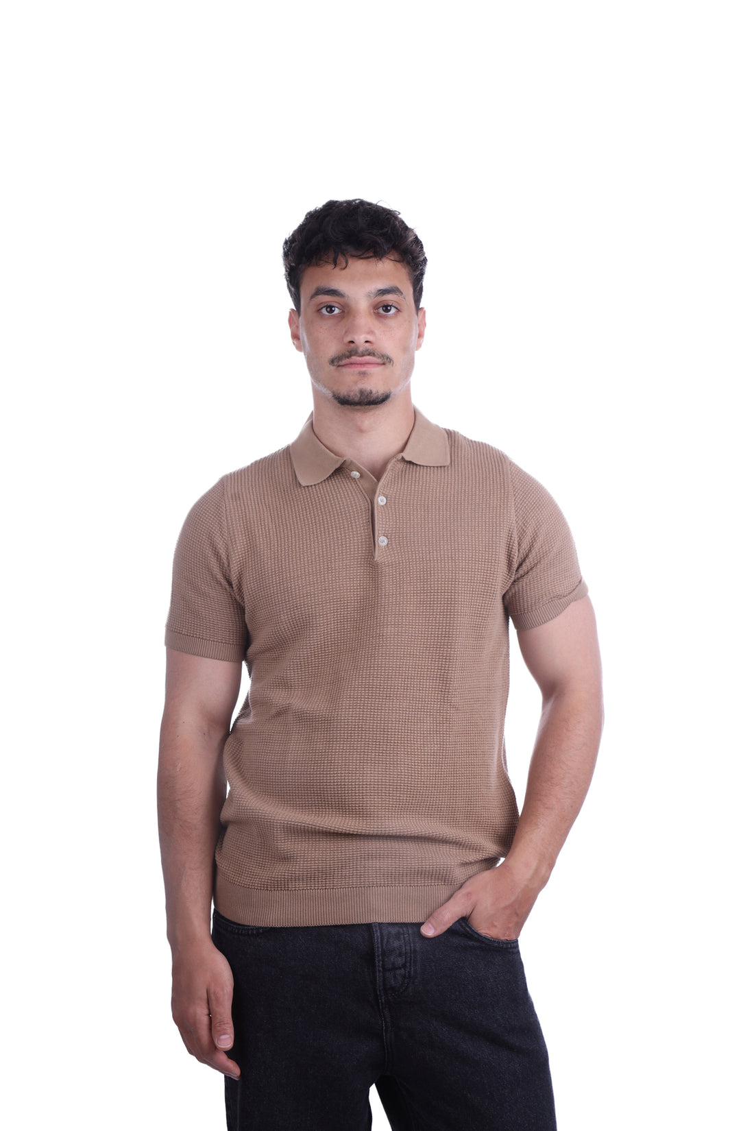 Patterned Polo Cookies Button