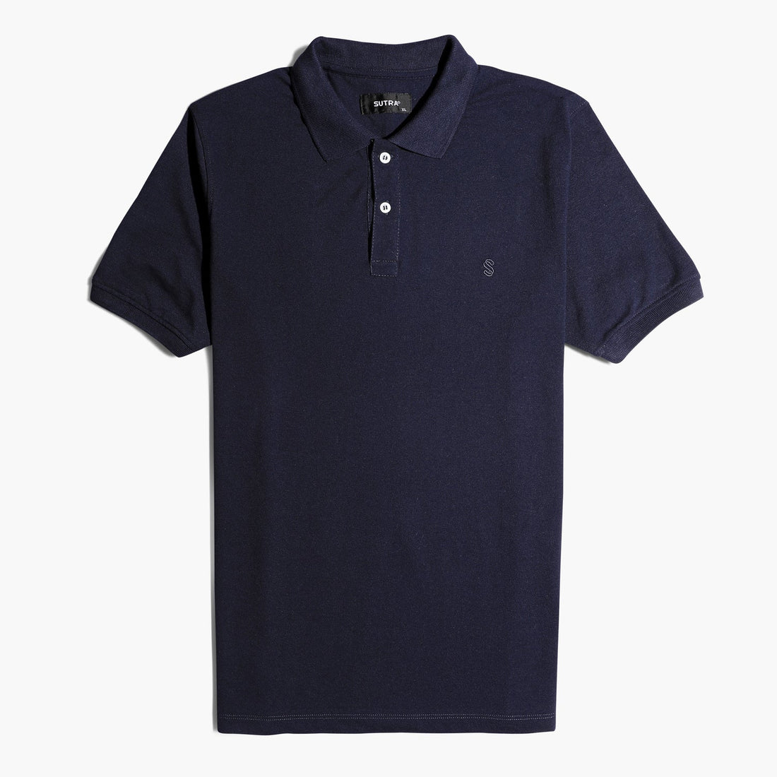 Slim Fit Polo Basic Dark Blue