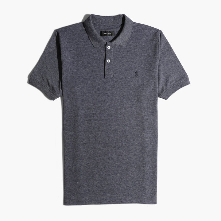 Slim Fit Polo Basic Dark Gray