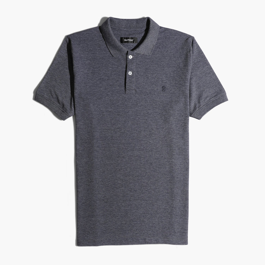 Slim Fit Polo Rapper Logo