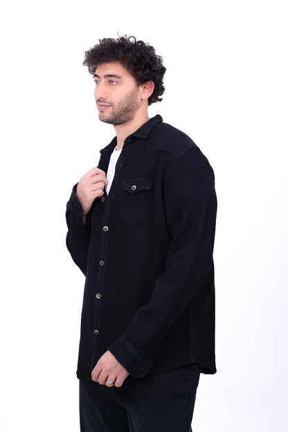 Waffle Two Pockets Shirt