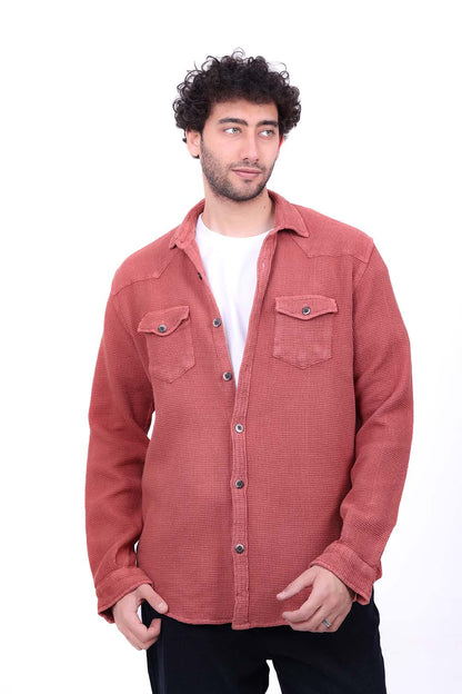 Waffle Two Pockets Shirt