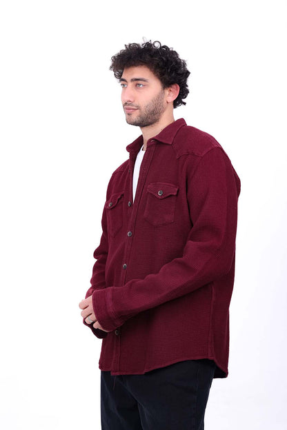 Waffle Two Pockets Shirt